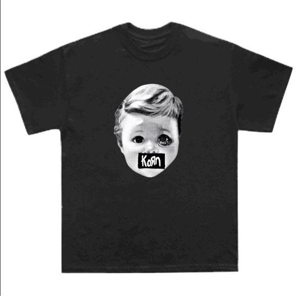 Other - KoRn Clown Doll Head Tee